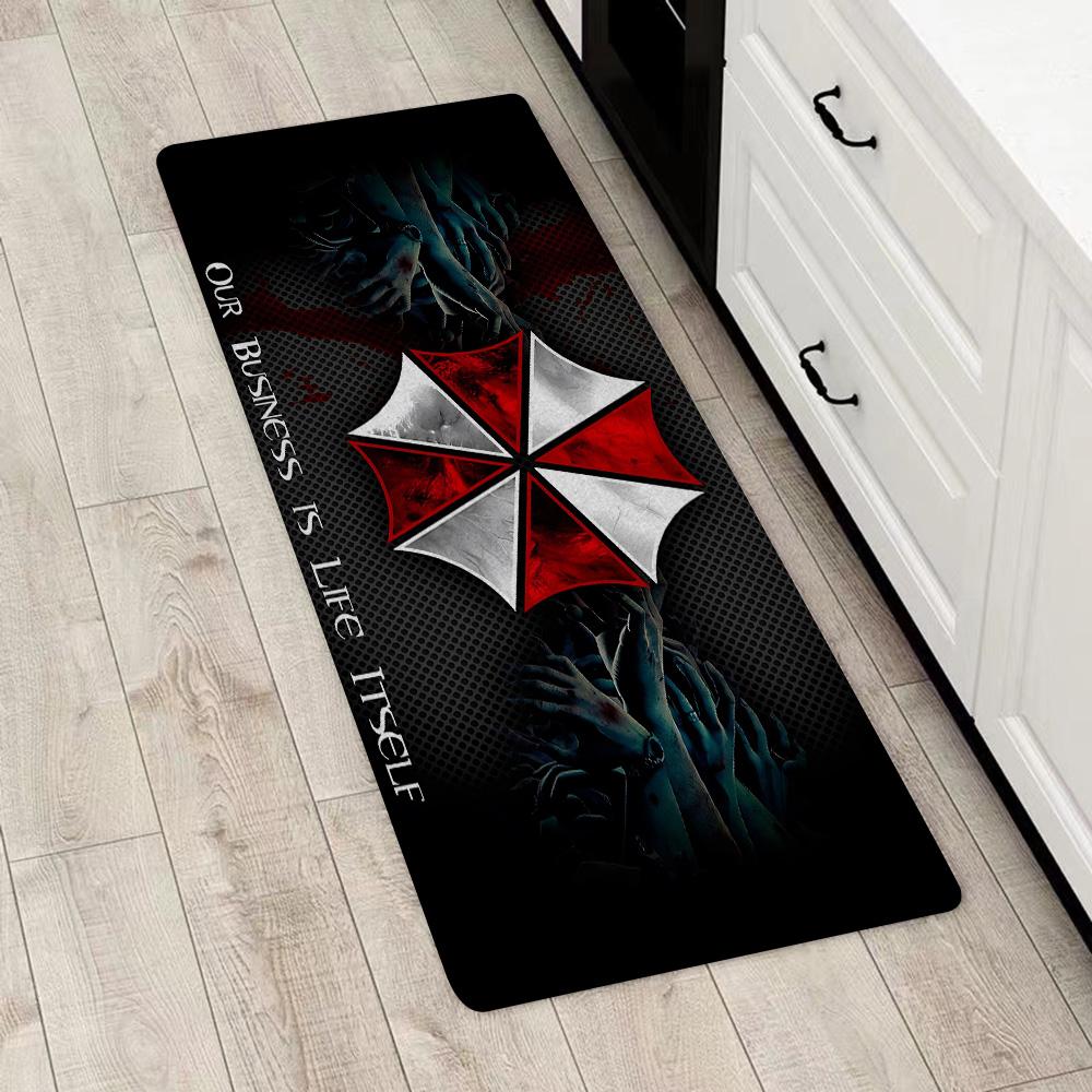 Entrance Front Door Doormat Residents Evil Non-slip Kitchen Rug Living Room Rugs Balcony Bathroom Foot Mat Floor Mats Carpet