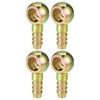 Hihaha 4pcs Ball Head Pipe Fittings/Fuel Pipe Joint Adapter for Car Motorcycle /