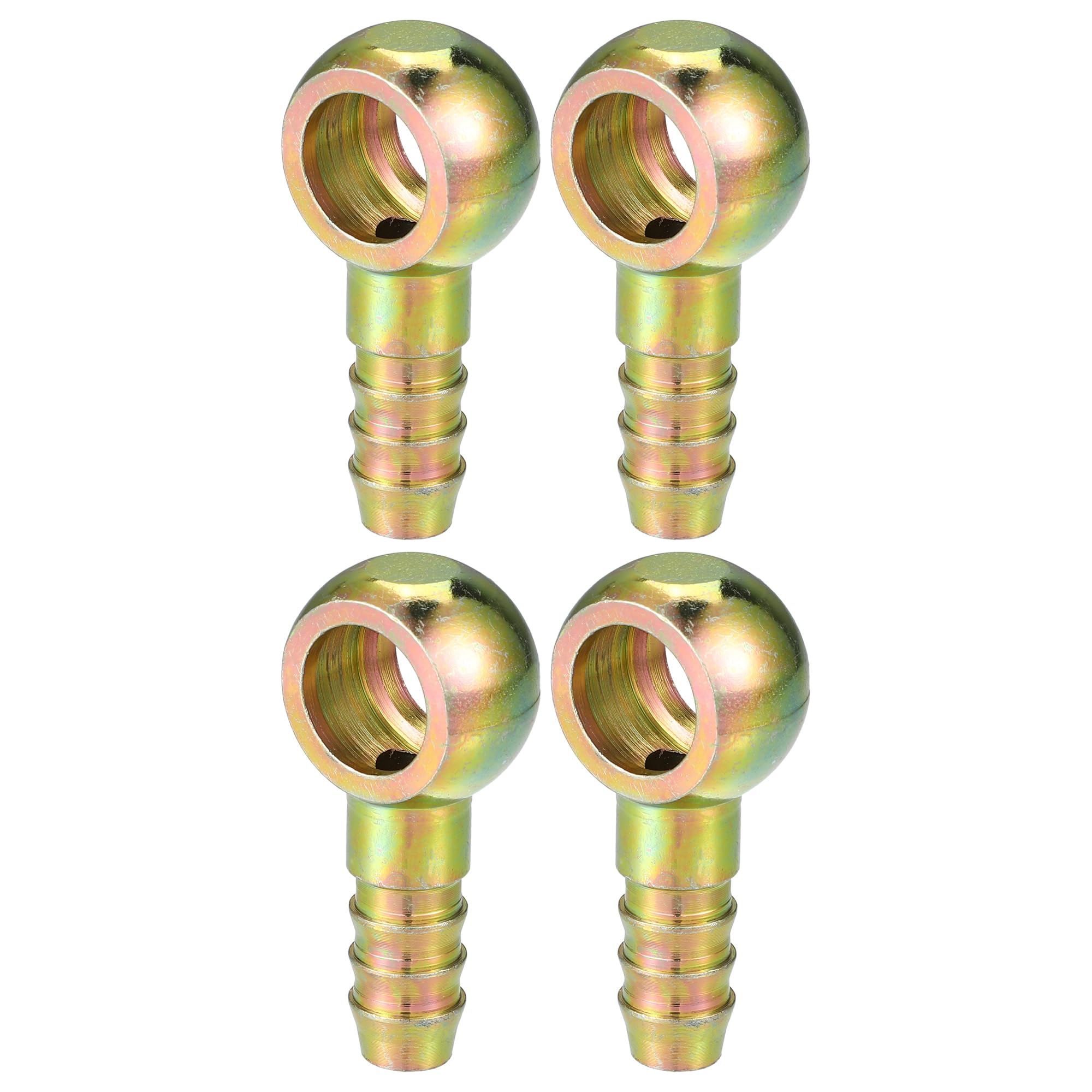 

Хихаха 4 шт. Шаровые фитинги для труб/Адаптер соединения топливной трубы для автомобиля, мотоцикла/