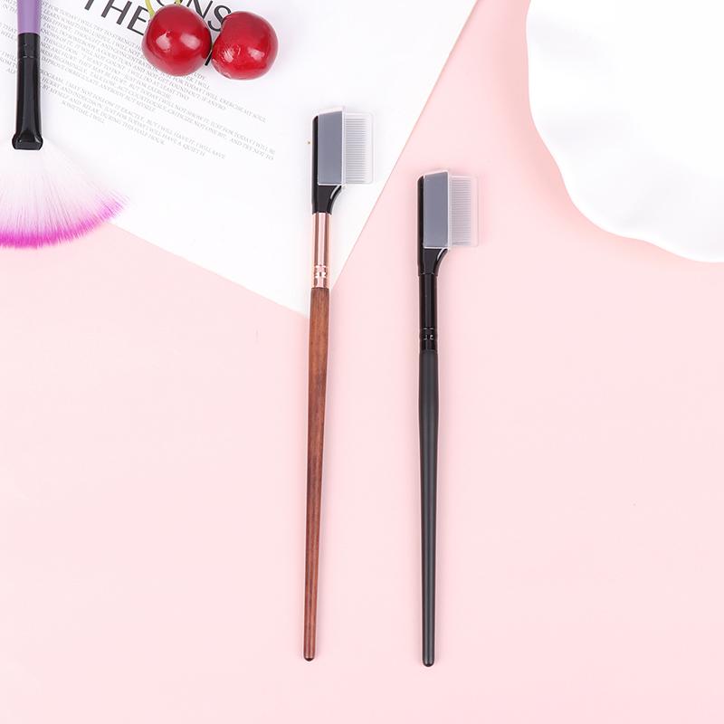 Eyelash Beauty Separator Portable Eyelash Brush Comb Mascara Curl Eye Lash Stainless Steel Eyelash Combing Tools