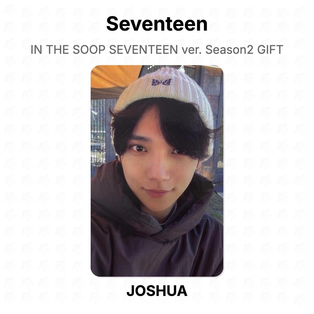 Seventeen IN THE SOOP SEVENTEEN ver. Season2 GIFT Fotocarta Ufficiale