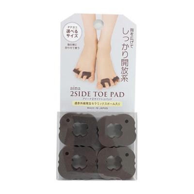Mantensa Toe Separator Pads, Blood Circulation Toe Rings, Toe Correctors, Set of 4 0012