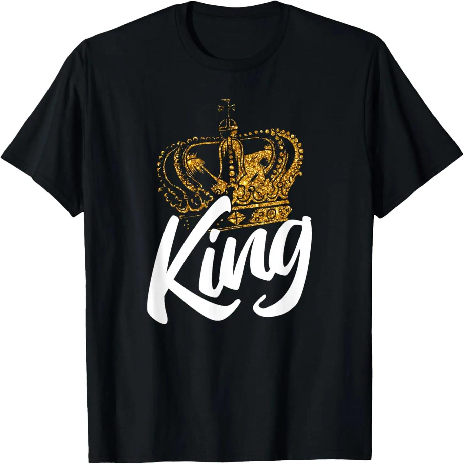 Футболка  Король Дня Рождения  с Короной для Мужчин и Мальчиков S