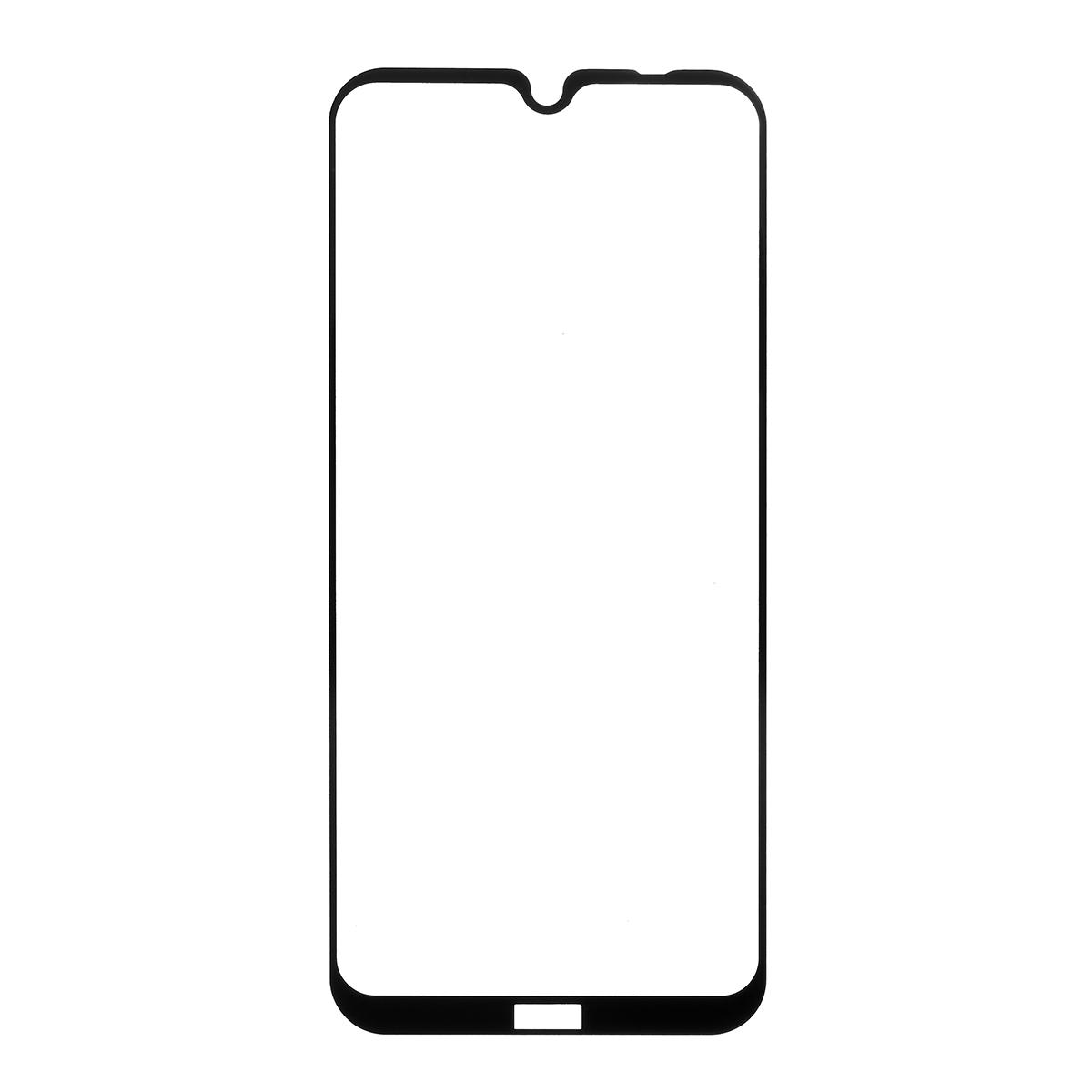 

9H Curved Full Size Silk Print Tempered Glass Screen Protector for Xiaomi Redmi Note 8T Type A