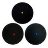 39MM Single Dot Squash Ball Professional Reaction Speed Training Practice High Bounce Blue Red Yellow Dot Sports Ball