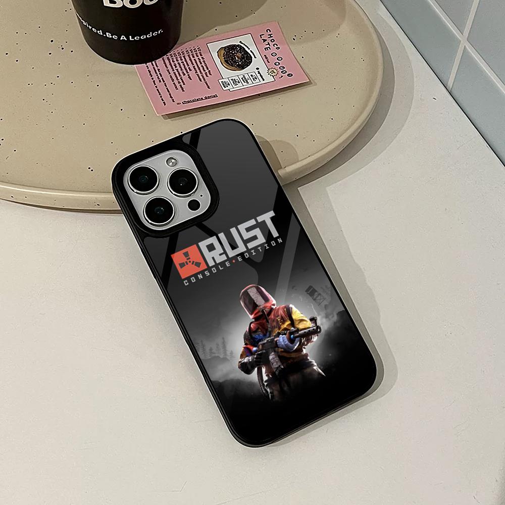 RUST Game Phone Case for Iphone 17 16 15 14 Air 13 12 11 Pro Max Mini Plus Fundas Shell PC+TPU Cover