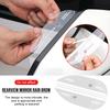 2Pcs Car Rearview Mirror Rain Eyebrow Sun Shade Protector Sticker For Volvo 240 C70 S40 S50 S60 S70 S80 S90 V40 V50 V60 V90 XC40 XC60 XC90 Vnl Truck
