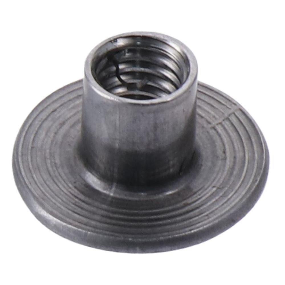 30Pcs Round Base Tee Nut M6 M8 Mounting Hardware Fastener  for Furniture Sheet Metal Woodworking