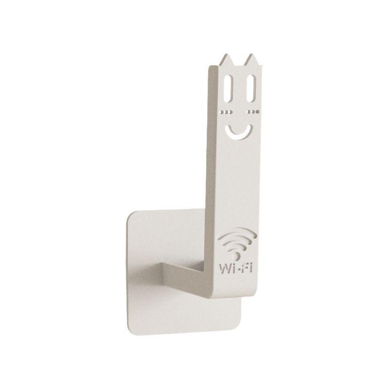 Wall-Mounted WiFi Router & Modem Shelf with Heat Dissipation, Punch-Free Installation