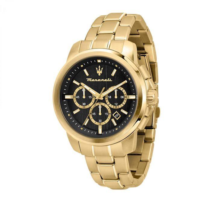 Montre - MASERATI - R8873621013 - Quartz - Analogique - Doré
