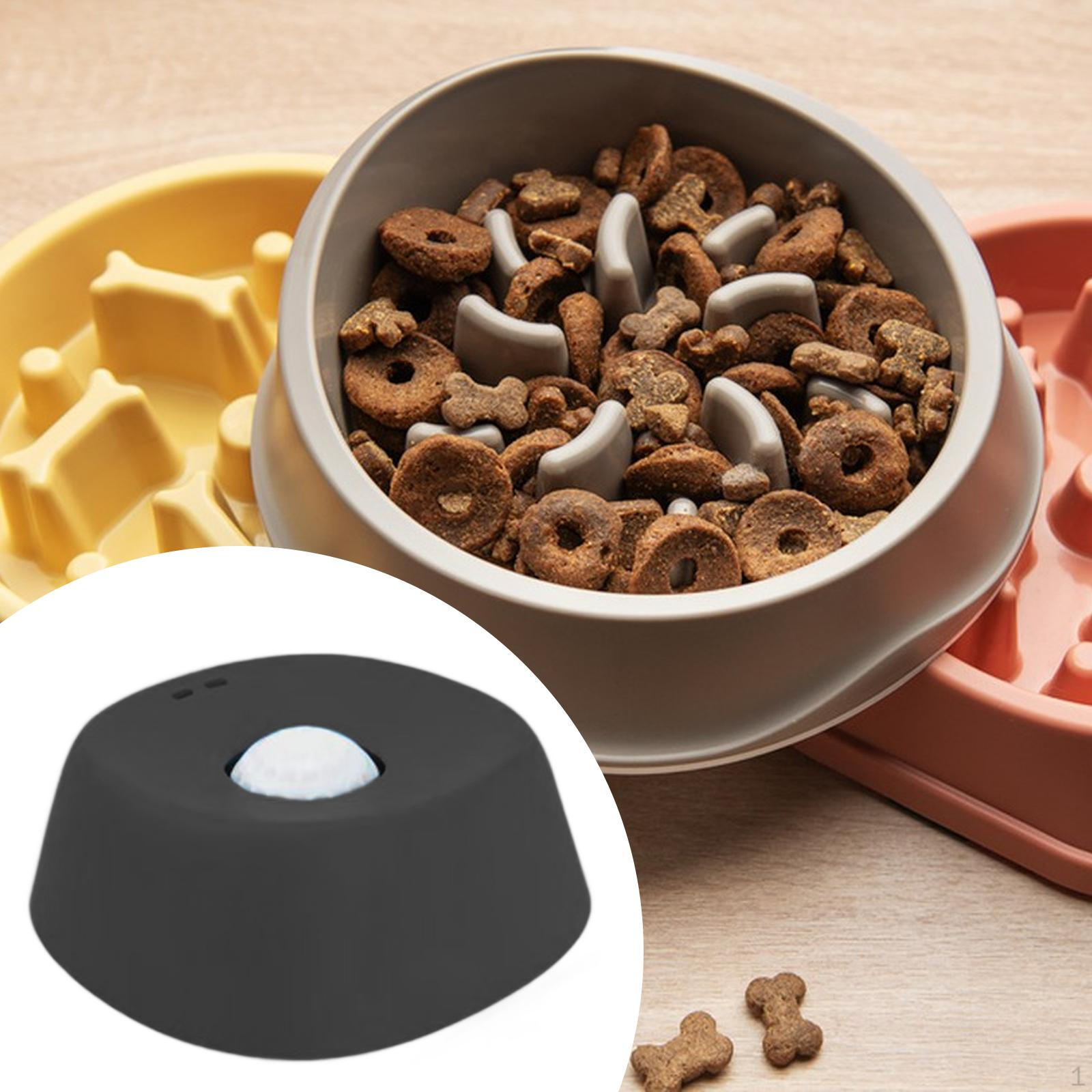 

Dog Cat Licks Toy Licking Bowl for Liquid Food Dispensing Slow Feeder чорний