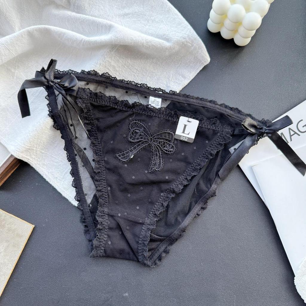 Clearance Ice Silk Lace Low-Rise Women's Panties