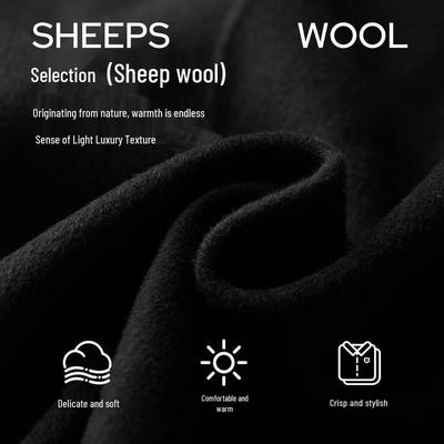 Women's Double-faced Wool Toggle Coat