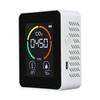 XY-T01 Temperature Humidity Display CO2 Meter Carbon Dioxide Air Quality Detector(Semiconductor Black)