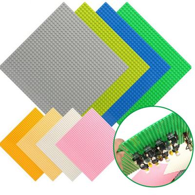 8 Colors 32*32 Dots Base Plate for Small Bricks Baseplate Board Compatible Legoed Figures DIY