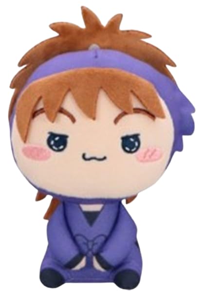 Nintama Rantaro the Movie: Dokutake Ninja Corps' Strongest Strategist Mochipiko Plush Toy, 6th Edition, Approx. 15cm, Single Item: Hachiya Saburo
