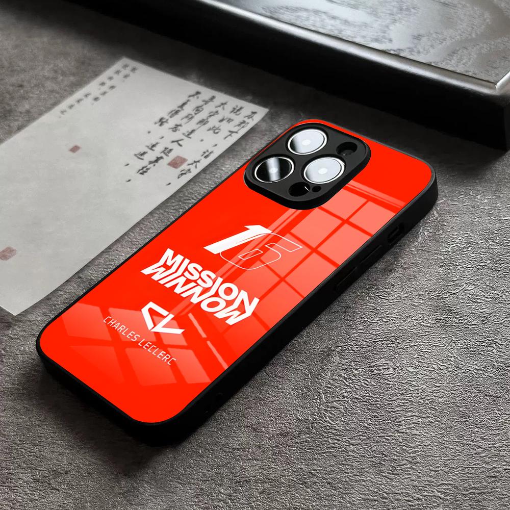 

C-Charles L-Leclerc 16 Phone Case For IPhone 17 16 Pro Max 15 Plus 14 Pro 12 11 13 Mini X XR XS Max SE Glass Cover iPhone16Pro