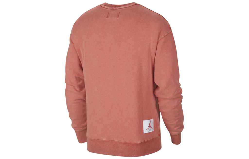 Jordan Flight Sweatshirts Men's Gym Red Crew Neck Moderate Other CZ6096-687
