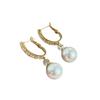 Zircon Pearl Earrings: Elegant & Versatile Fashion for Women