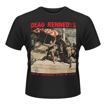 DEAD KENNEDYS - CONVENIENCE OR DEATH Schwarzes T-Shirt Medium