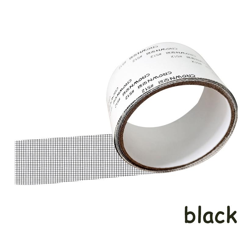 

Заплатка на липучке для ремонта окна, Прочная клейкая лента для ремонта швов оконной сетки, Заплатка для москитной сетки, Заплатка от комаров для отверстий в дверях и окнах 1PCS чёрный