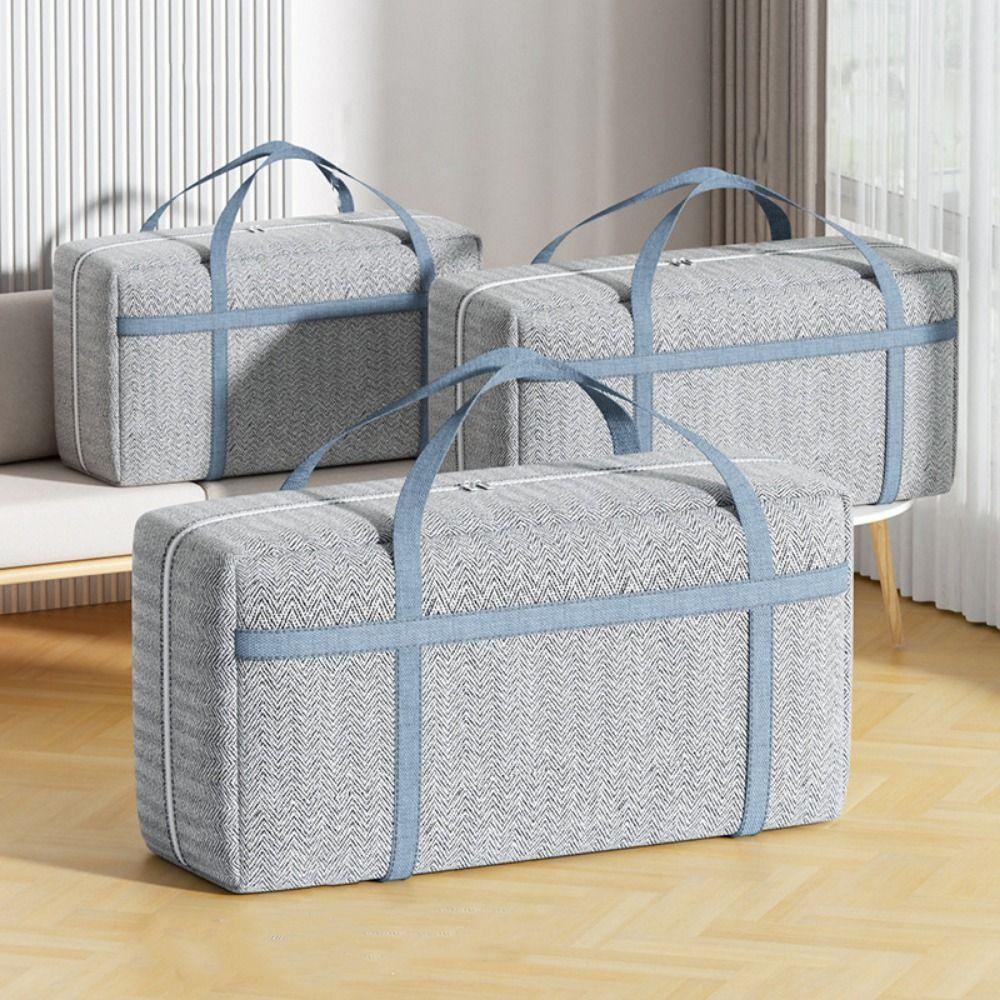 Non-woven Fabric Clothes Quilt Storage Bag Foldable Moving Luggage Bags Moving Packing Bag  Travel