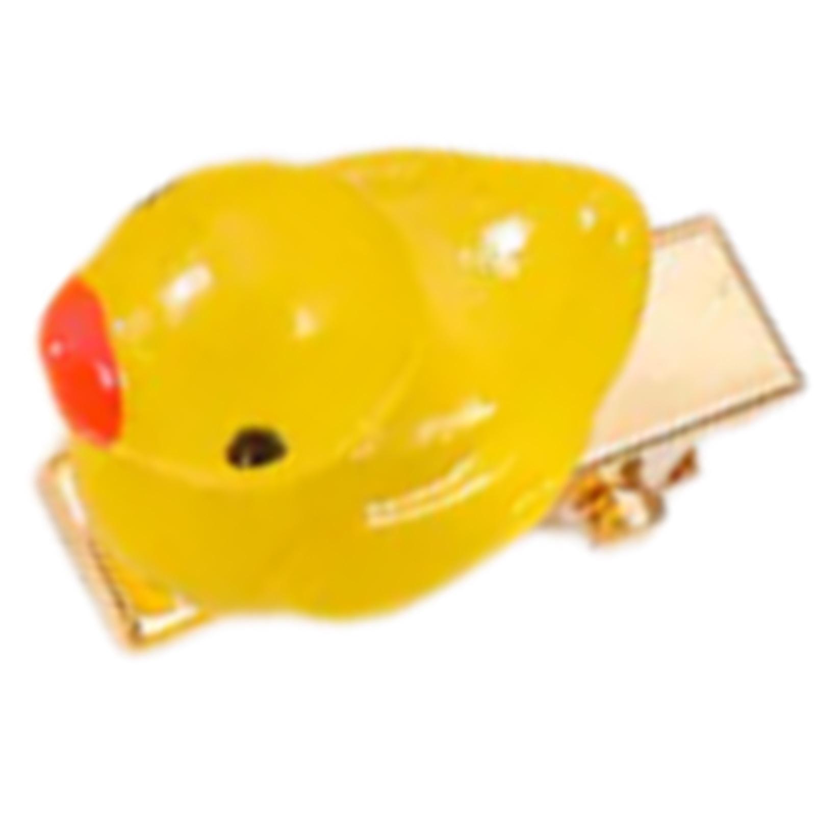 

Lovely Ducks Hairclip Interesting Funny 3D Animal Hairpin Children Hair Barrette for Parties and Everyday Use A