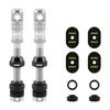 2 Pieces Tubeless Valve Stem Presta 65mm for Road Bike Most Rims