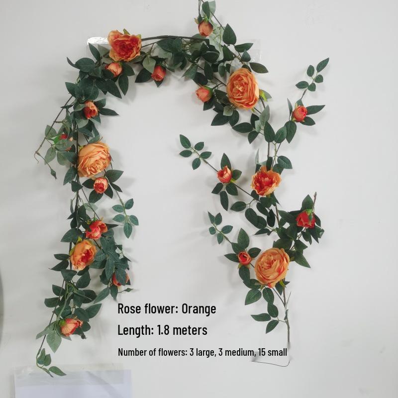 Rampicante di Rose Decorativo Simulato per Matrimoni e Arredamento Casa