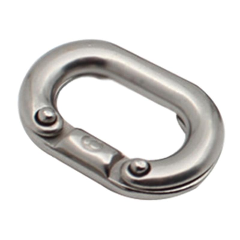 1Piece Quality Chain Link Connector, 316 Steels Marine Grade C Link Split Connectings Ship Anchors Chain Link