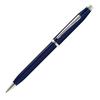 CROSS Official CROSS Century II Ballpoint Medium Translucent Blue Lacquer Polished Genuine Imported Product Pen, Nib, Chrome, AT0082WG-158,