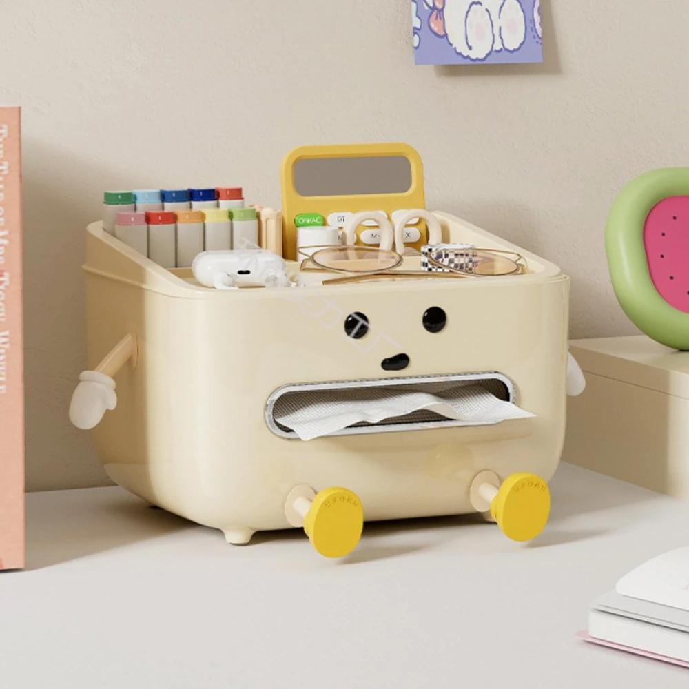 Paper Towel Box Living Room Creatives Tissue Boxes Household Study Storage Pen Holder Bedroom Bedside Remote Control Organizer