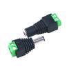 5 Set 10 Pcs Cameras 2.1mm X 5.5mm Female Male DC Power Plug Adapter Female Plug Jack Adapter Connector Male Plug Socket Green