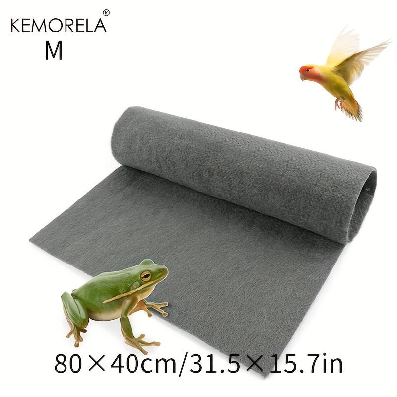 

KEMORELA Reptile Carpet Soft Mat Liner for Fish Tank Lizard Turtle Snake Bearded Dragon - Water-Absorbing Moisturizing Pet Care