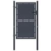 Garden Gate - VIDAXL - 100x150 Cm - Steel - Anthracite Color - Swing