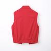 Women's Colorful Denim Vest - Trendy Spring/Autumn Jacket with Large Pockets and Slimming Fit