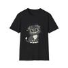 Cat Kawaii Cute Illustrated Black Tee Japanese Graphic T-Shirt