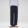 Straight down trousers men's autumn and winter new loose high street wide-leg trousers high-end men's casual trousers