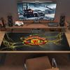 Manchester United F Large Size Mouse Pad Large Gaming Table Cushion Non-slip Laptop Tablet Big Mousepad XXL Mat Mini PC Playmat With Lock Edge