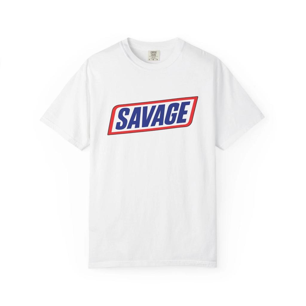 Savage Unisex Garment-Dyed T-shirt, Casual Tee, Streetwear Top, Gift for [...]
