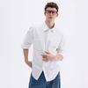 NVG.YOUNG Men's Cotton Lightweight Long-Sleeve Casual Shirt