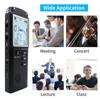 32G Digital Audio Voice Recorder Pen Mini Lossless Color Display Activated Sound Dictaphone Mp3 Player Recording Noise Reduction