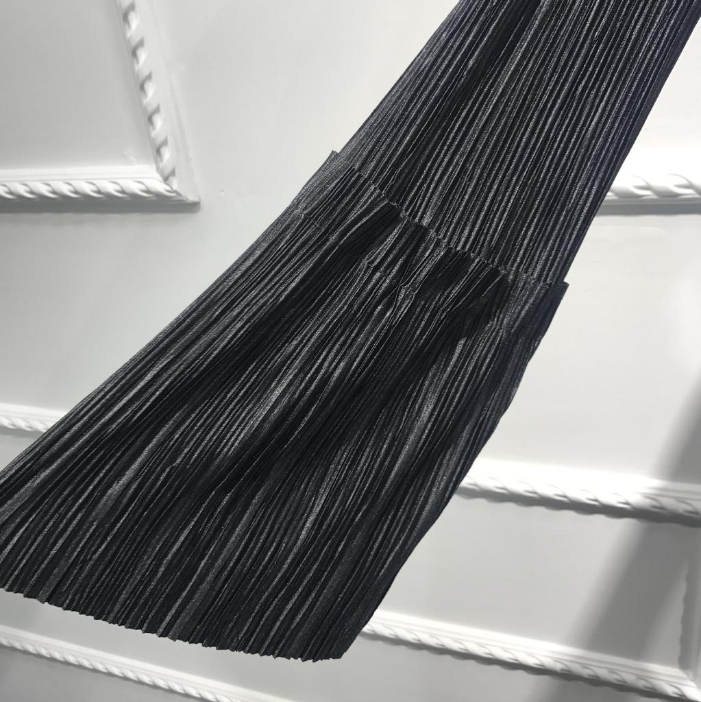 LR99 Slimming Pleated Robe Dress