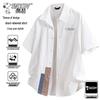 SNOOPY Men's Short Sleeve Casual Shirt