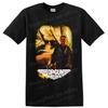 Pete Maverick Mitchell Fighter Pilot Movie T Shirt w/ Jet Sunset Graphic Art Tee
