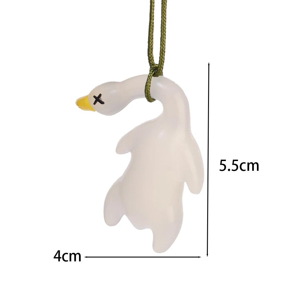 

Автомобильное украшение в виде меняющего цвет утенка, подвесной орнамент, креативный кулон для зеркала заднего вида, декор для салона автомобиля, подарок