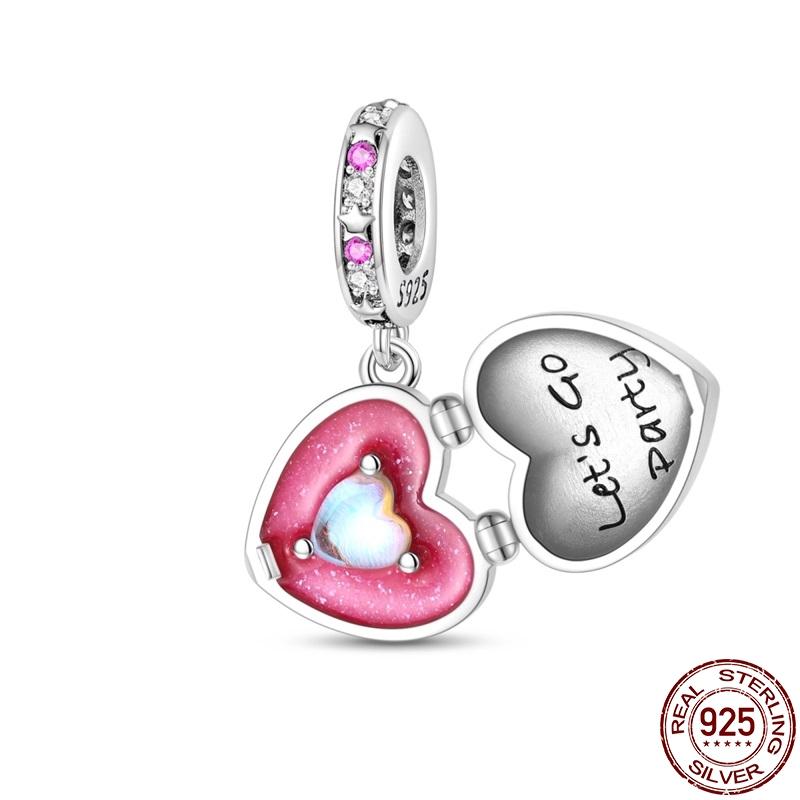 Original Copper Creative Cute Animal Pendant Fit 3Mm Pan Bracelet Diy Beads Fashion For Women Jewelry Gift