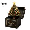 Creative Christmas Stocking Stuffers 3D Printed Pop-Up Magic Box with Spring Action, Xmas Elements/Angel/Star Interactive Ornaments, Festive