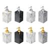 Shower Soap Dispenser Marble Texture Soap Dispenser Hand Soap Dispenser Bottle with Pump Hand Wash Dispenser for Kitchen