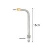 Pressure Washer Extension Spray Wand Set Stainless Steel Brass Nozzle For Car Washing Yard Cleaning